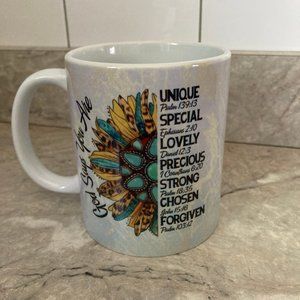Mother's Day Bible Verse Flower Mug